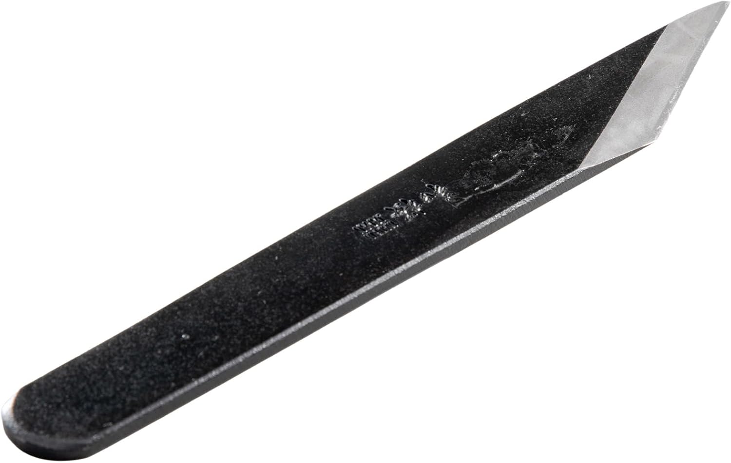 Wazakura Kiridashi knife on a woodworking bench