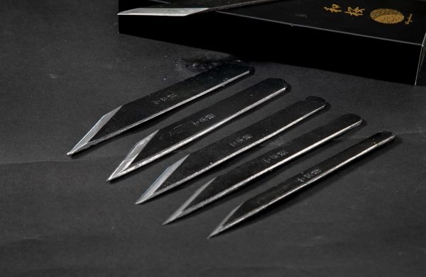 Wazakura Kiridashi Knife Carbon Steel Blade Woodworking Tool-7