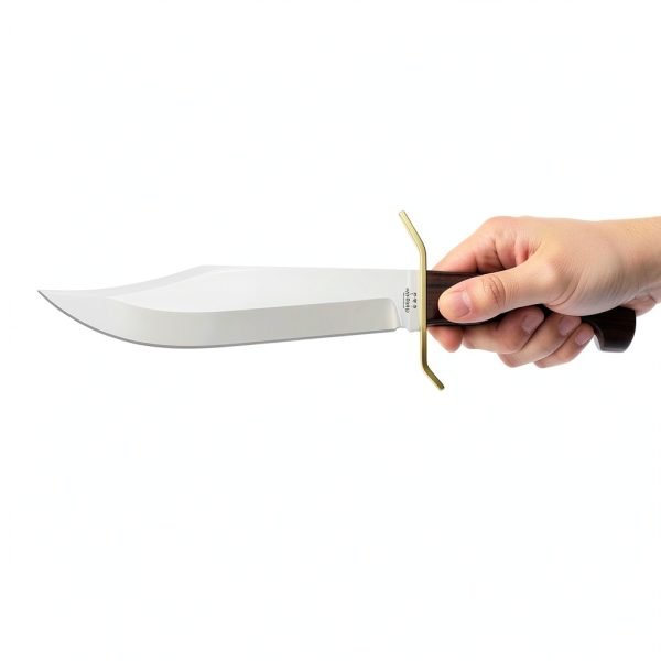 Bear Son Bowie Knife Cocobolo Wood Stainless Steel Outdoor-5