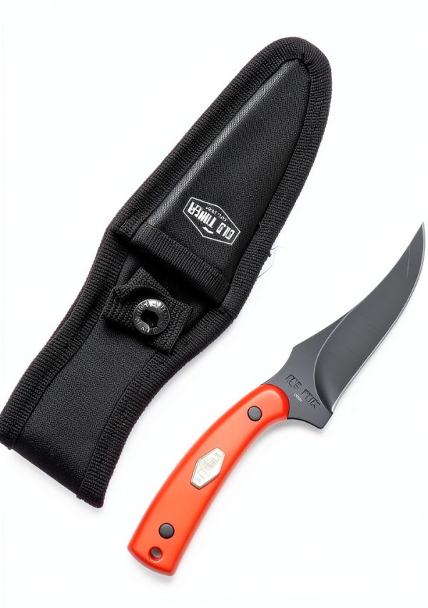 Old Timer Sharpfinger Hunting Knife Fixed Blade Stainless-0