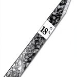 Japanese Kiridashi Knife KAKURI Fixed Blade Silver-0