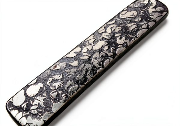 Japanese Kiridashi Knife KAKURI Fixed Blade Silver-5