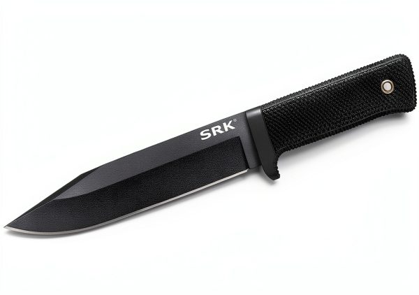 Cold Steel SRK Knife 6in Black SK5 Fixed Blade-2