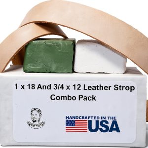 Leather Honing Belt Ultra Fine by Leatherbeltman-0
