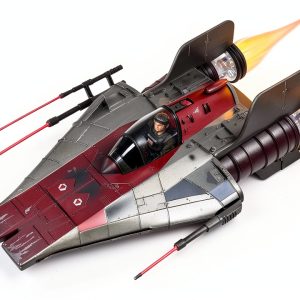 Kenner A-Wing Fighter Vehicle Toy Figure Airplane-0