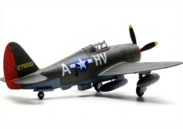 WWII USAAF P-47 Thunderbolt Fighter Model 1:72 Plane by DAGIJIRD-2