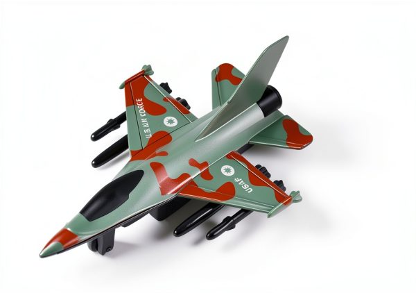 Corper Toys Pull‑Back Military Fighter Jet Diecast Model 4‑inch-4