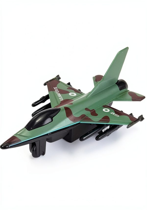 Corper Toys Pull‑Back Military Fighter Jet Diecast Model 4‑inch-2