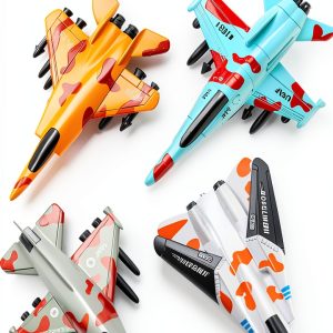 Corper Toys Pull‑Back Military Fighter Jet Diecast Model 4‑inch-0