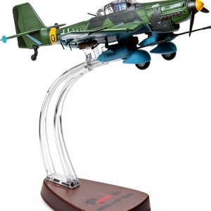 MOUDOAUER German Stuka Junkers Ju-87G1 Dive Bomber 1:72 Scale Die-Cast-0