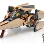 V Wing Starfighter Armada Jazwares 3 inch Star Wars Toy with Figures-0