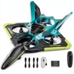 4DRC V31 Remote Control Airplane LED Lights 360° Flip Stunts for Kids-0