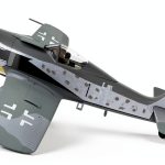 Focke Wulf Fw 190A-8 Model Plane by MOUDOAUER 1:72 Die‑Cast Aircraft-0