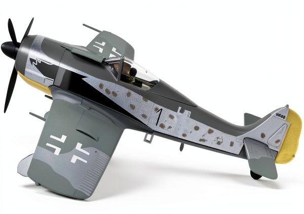 Focke Wulf Fw 190A-8 Model Plane by MOUDOAUER 1:72 Die‑Cast Aircraft-0