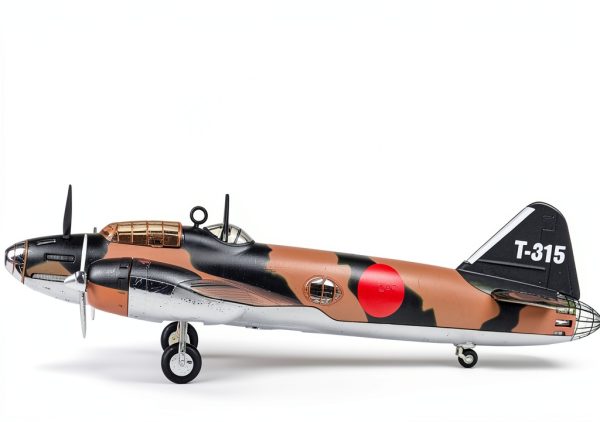 WWII G4M Betty Bomber Model Airplane 1:144 Diecast by CHICHIYANG-1