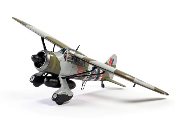 Corgi 1:72 Scale Pilot Aircraft Gray Metal Retro Tabletop-1