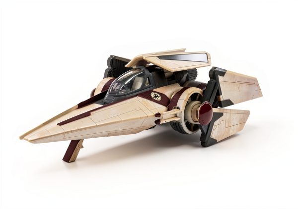 V Wing Starfighter Armada Jazwares 3 inch Star Wars Toy with Figures-3