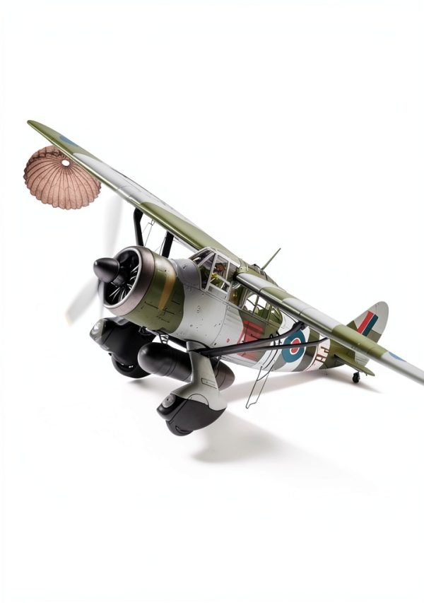 Corgi 1:72 Scale Pilot Aircraft Gray Metal Retro Tabletop-2