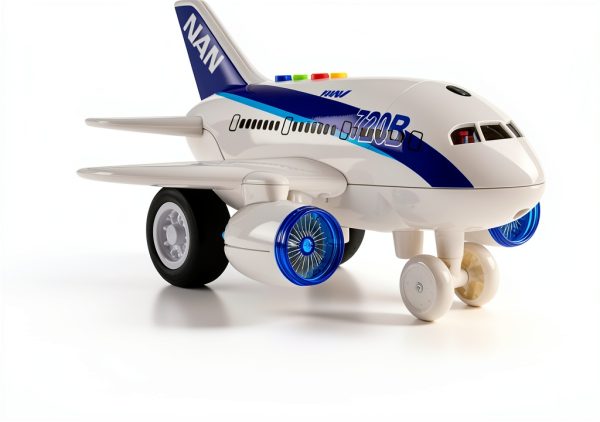 Vokodo Toy Airplane Figure for Kids 5‑12 Months – Lightweight Plastic-2