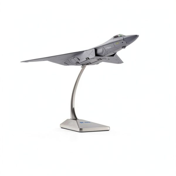 J-50 Fighter Model Plane by MOOKEENONE 1:144 Die Cast Alloy Aircraft-1