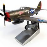 WWII USAAF P-47 Thunderbolt Fighter Model 1:72 Plane by DAGIJIRD-0